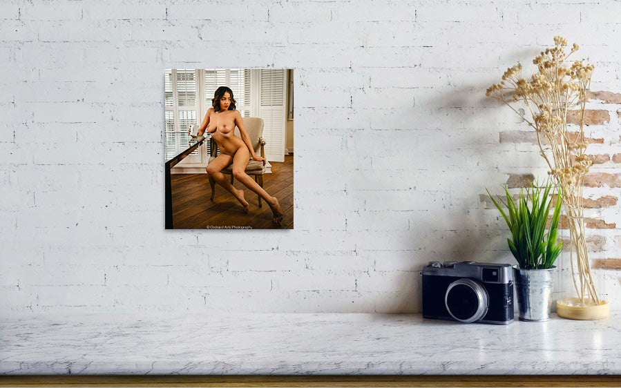 Print - Aj with Coffee