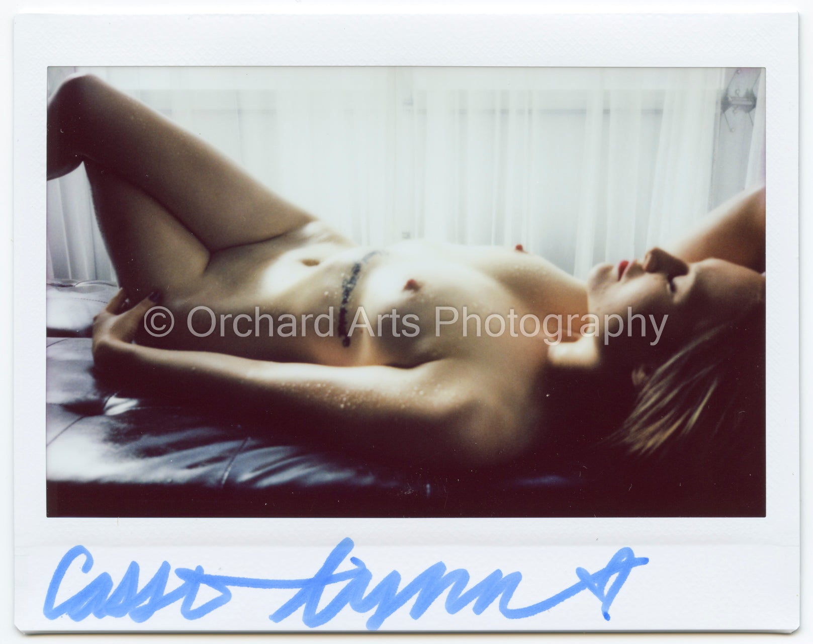 Polaroid - Cassie in the Studio