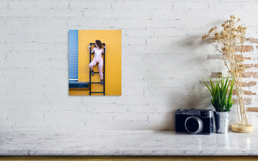 Print - Orange Ladder - Ana