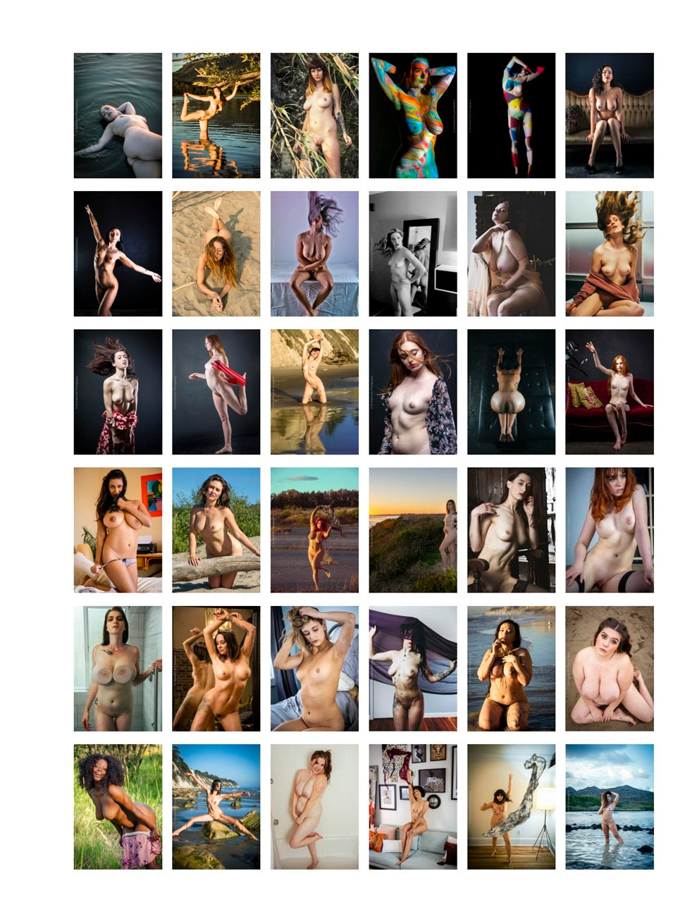 Sample Set Art Nudes 2025