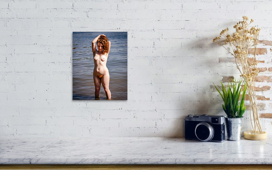 Print - Ana: at the beach