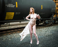 Print - Waiting for the Train - Cait