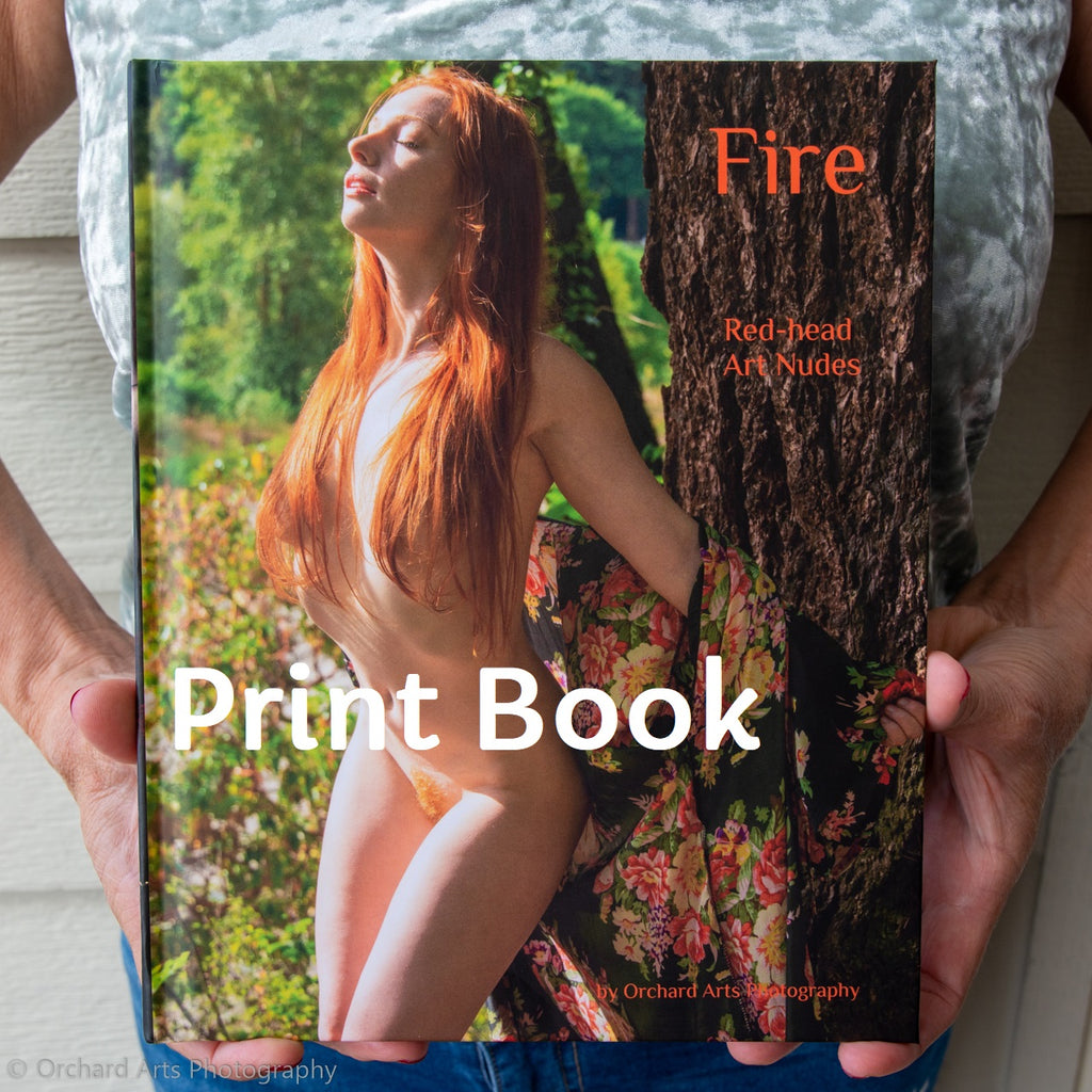 Fire: Red-head Art Nudes Hardcover Book